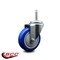 Service Caster 4 Inch Blue Polyurethane Wheel Swivel 34 Inch Threaded Stem Caster Service Caster SCC-TS20S414-PPUB-BLUE-34212 - alternate 4